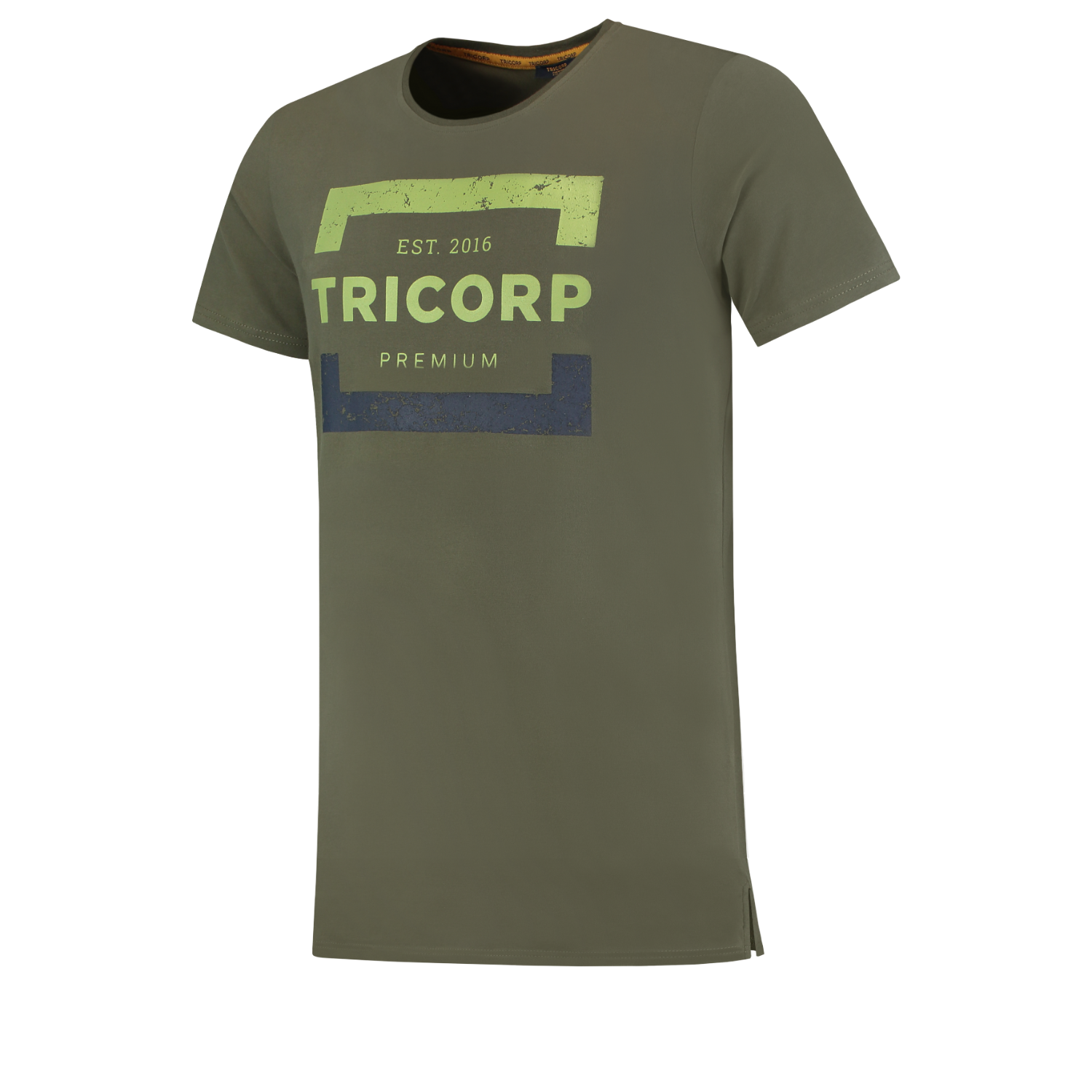 Tricorp Premium T-shirts 104007 Stretch legergroen(army)
